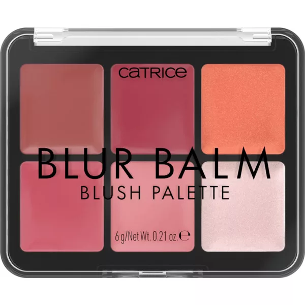 Catrice Blur Balm Blush Palette, paleta do twarzy, 010 Blush Blindness, 6g
