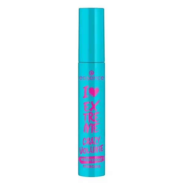 Essence I LOVE EXTREME CRAZY VOLUME, wodoodporna maskara pogrubiająca, 12ml