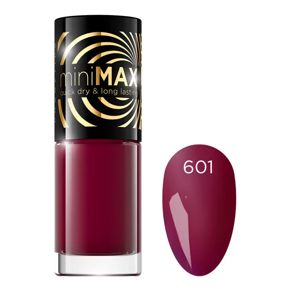 Eveline Mini Max, lakier do paznokci, 601, 5ml