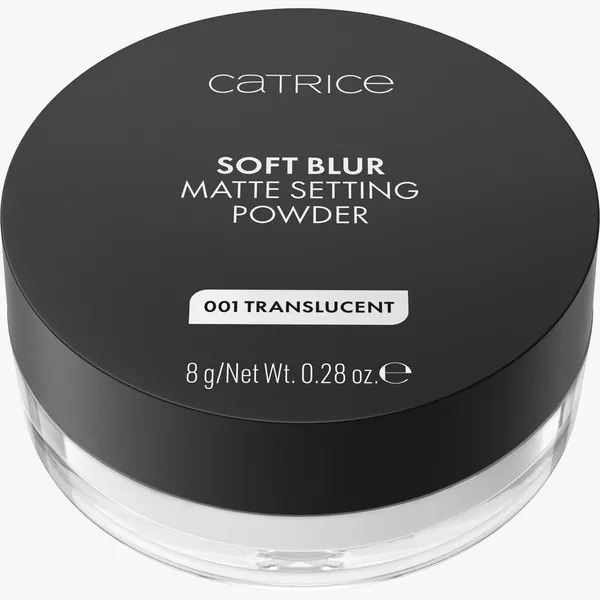 Catrice Soft Blur Matte Setting Powder, sypki puder utrwalający, 001 Translucent, 8g