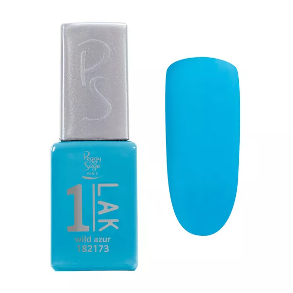Peggy Sage, One-LAK lakier hybrydowy wild azur 5ml