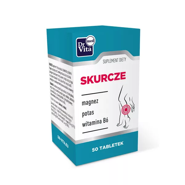 Dr Vita Skurcze Magnez + Potas + Witamina B6 suplement diety 50 tabletek