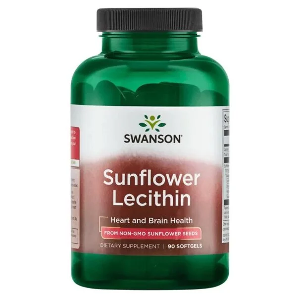 Swanson Lecytyna słonecznikowa 1200mg 90 kaps