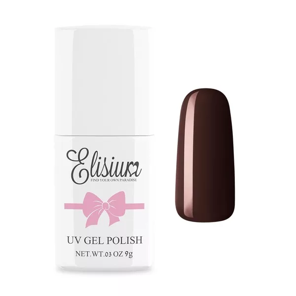 Elisium, lakier hybrydowy 065 Dark chocolate, 9g