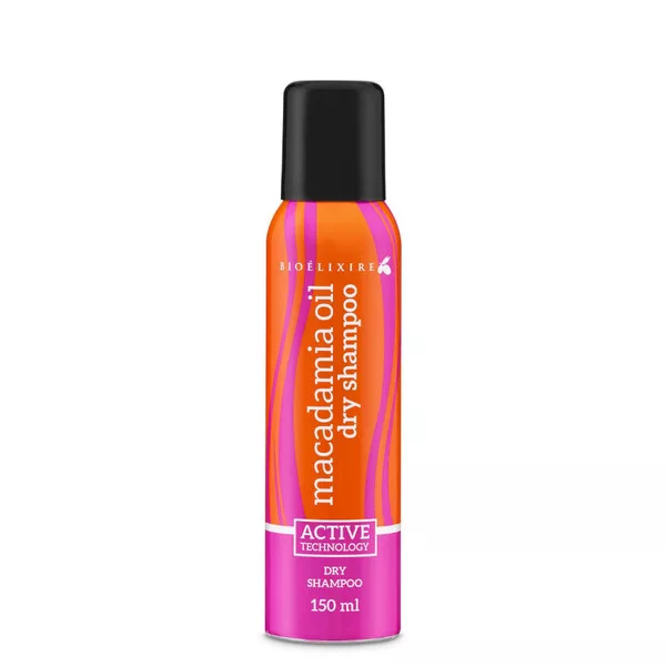 Bioelixire, suchy szampon z olejkiem macadamia, 150ml