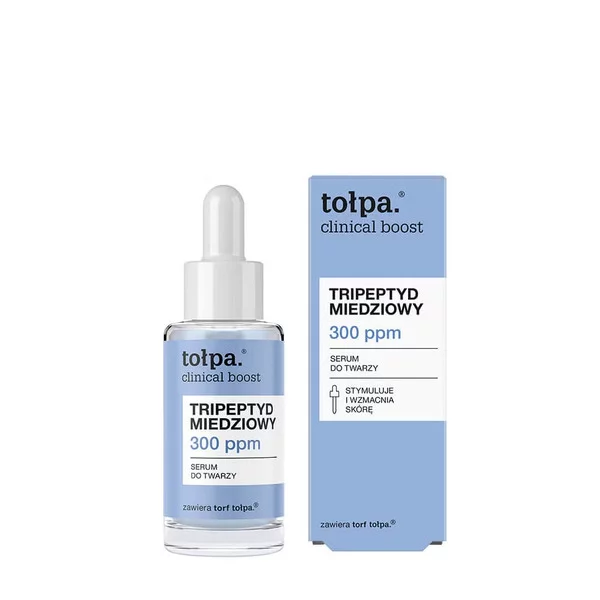 Tołpa Clinical Boost, tripeptyd miedziowy, serum do twarzy, 30ml