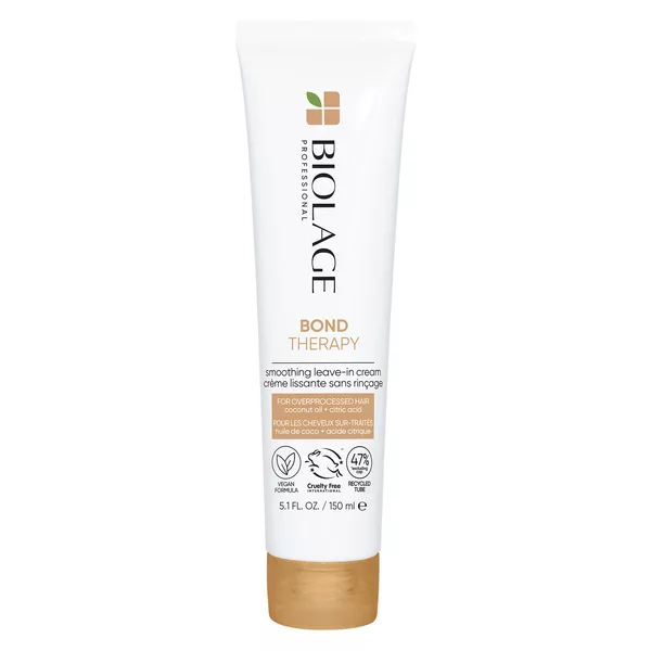 Biolage Bond Therapy, krem bez spłukiwania do włosów wzmacniający wiązania wewnątrz włosów, 150ml