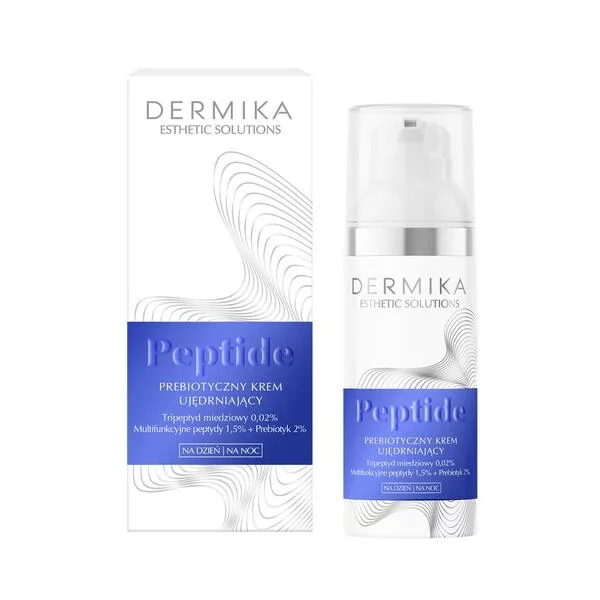 Dermika Esthetic Solutions Peptide Prebiotyczny Krem Ujędrniajacy Na Dzień I Na Noc, 50ml