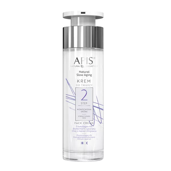 Apis Natural Slow Aging, Krem do twarzy, STEP 2 Wzmocniona skóra, 50ml