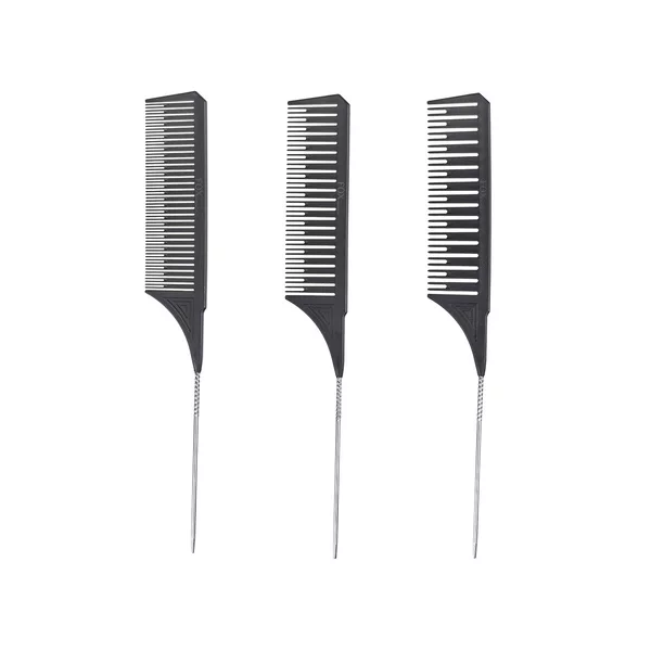 Fox Balayage Set, komplet grzebieni do balejażu, 3szt.