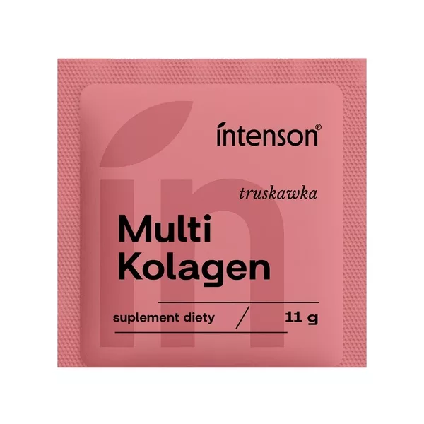 Intenson Multi Kolagen suplement diety Truskawka 11g
