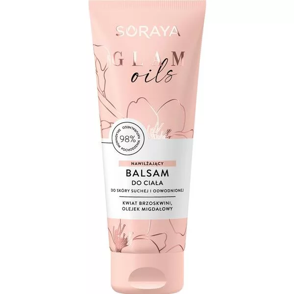 Soraya Glam Oils, Nawilżający balsam do ciała, 200ml