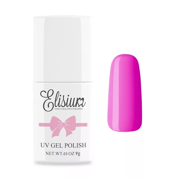 Elisium, lakier hybrydowy 009 Purple Flower, 9g