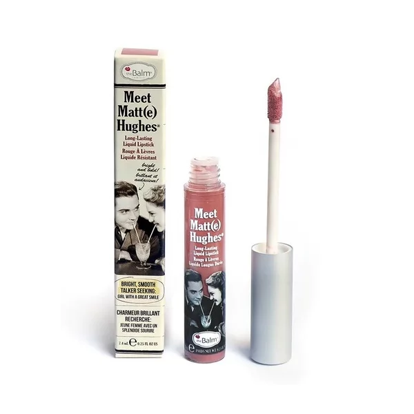The Balm Meet Matt(e) Hughes długotrwała pomadka w płynie Patient 7.4ml