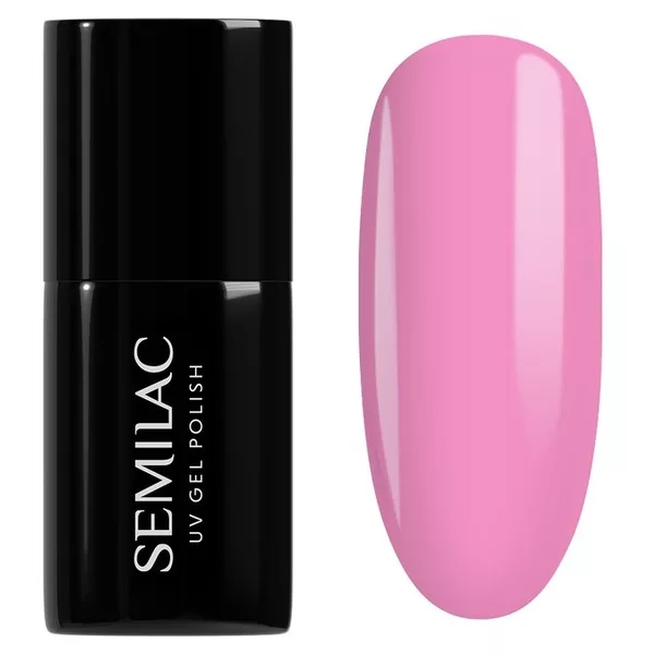 Semilac One Touch Pastels, lakier hybrydowy do paznokci, 967 Pink Blush, 7ml