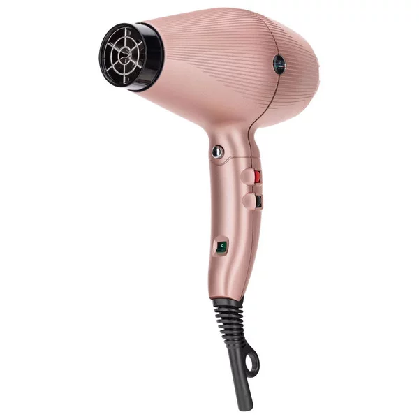 Gamma PIU, suszarka do włosów G-TRONIC DUAL Ionic 2500, 2280W, różowe złoto