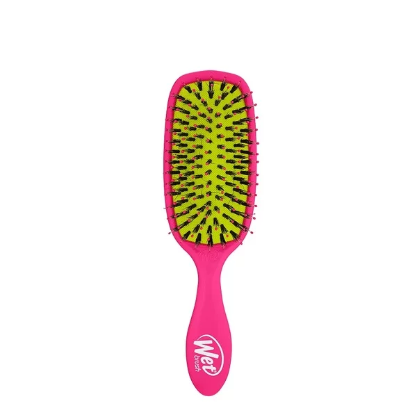 Wet Brush Shine Enhancer, szczotka do włosów, różowa