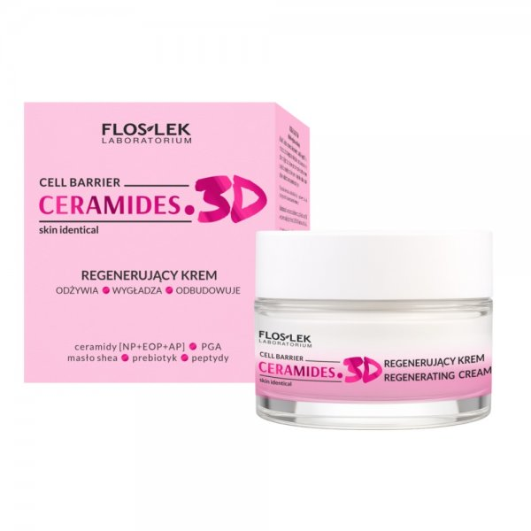 Floslek Ceramides.3D regenerujący krem do twarzy 50ml