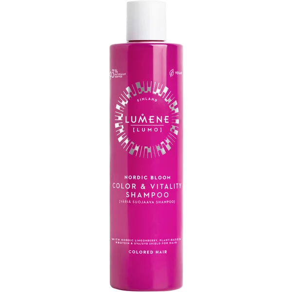 Lumene Nordic Bloom Lumo, chroniący kolor szampon z filtrem UV, 300ml