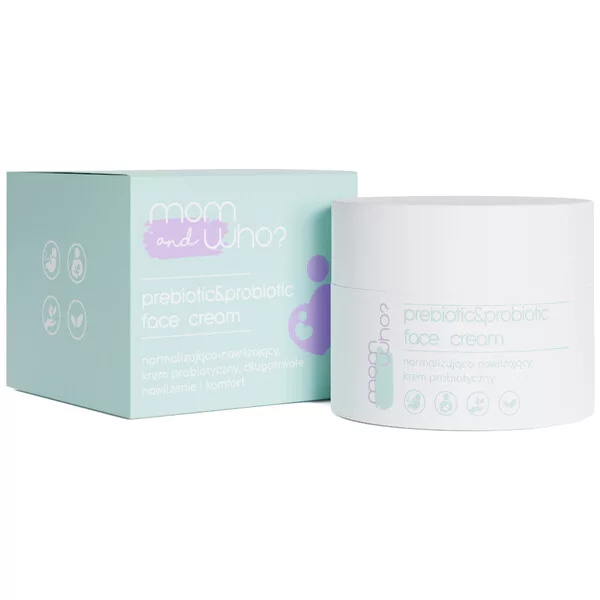 Mom and Who, normalizująco-nawilżający krem do twarzy, 50ml