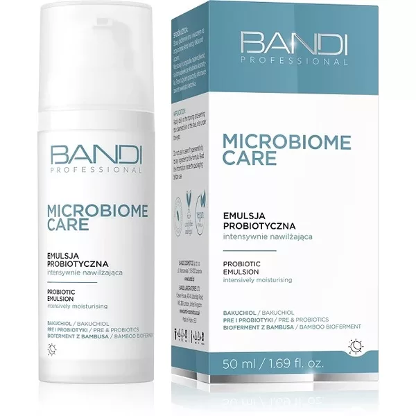 Bandi Microbiome Care, emulsja probiotyczna intensywnie nawilżająca, 50ml