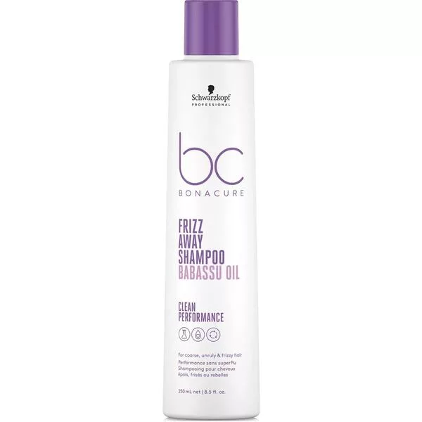 Schwarzkopf BC Frizz Away, wygładzający szampon do włosów z olejem babassu, 250ml