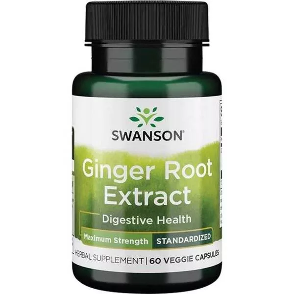 Swanson Imbir forte ekstrakt 60vcaps