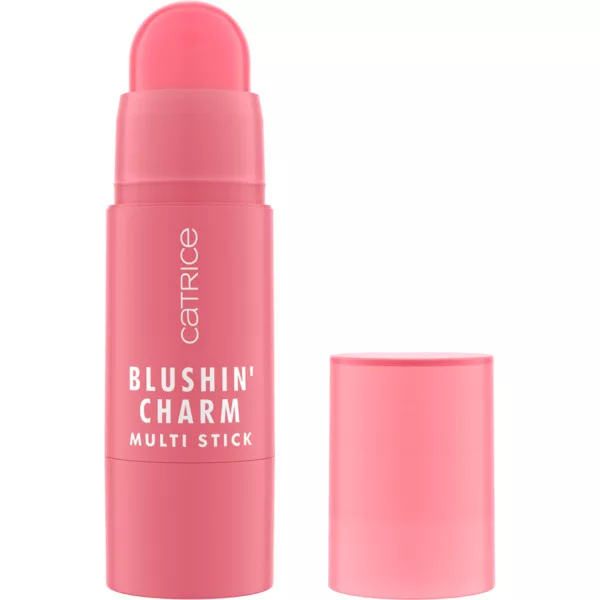Catrice Blushin' Charm Multi Stick, sztyft do twarzy o kremowej, lekkiej formule, 010 Pink Sweetheart, 5.5g