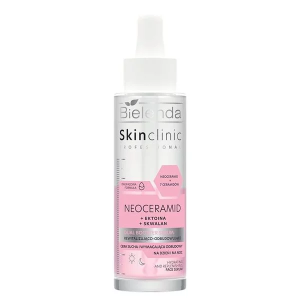 Bielenda Skin Clinic Professional Neoceramid, dual booster serum nawilżająco-odbudowujące, 45ml