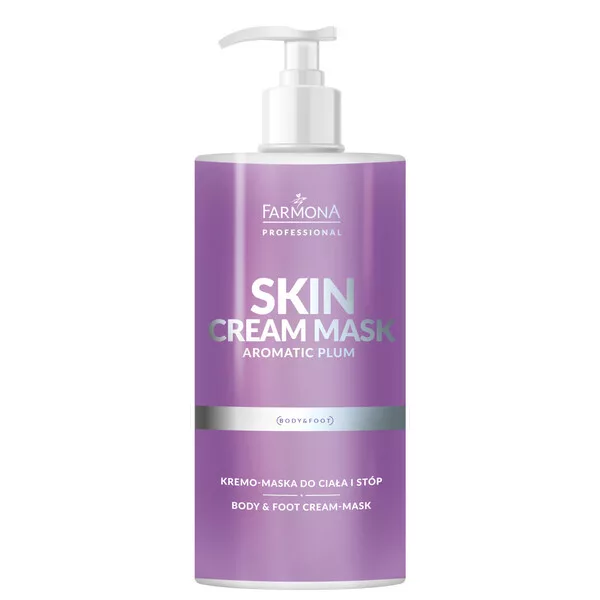 Farmona Professional Skin Cream Mask Aromatic Plum, Kremo-maska do ciała i do stóp, 500ml