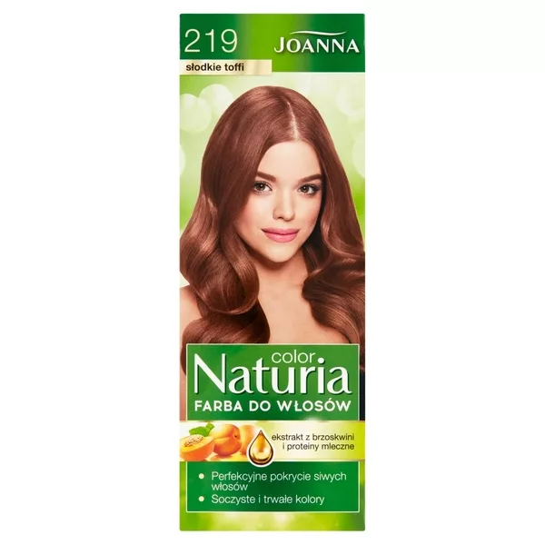 Joanna Naturia Color Farba do włosów słodkie toffi 219