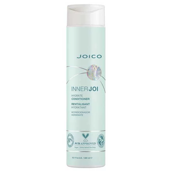 Joico InnerJoi Hydration Conditioner, wegańska nawilżająca odżywka do włosów, 300ml
