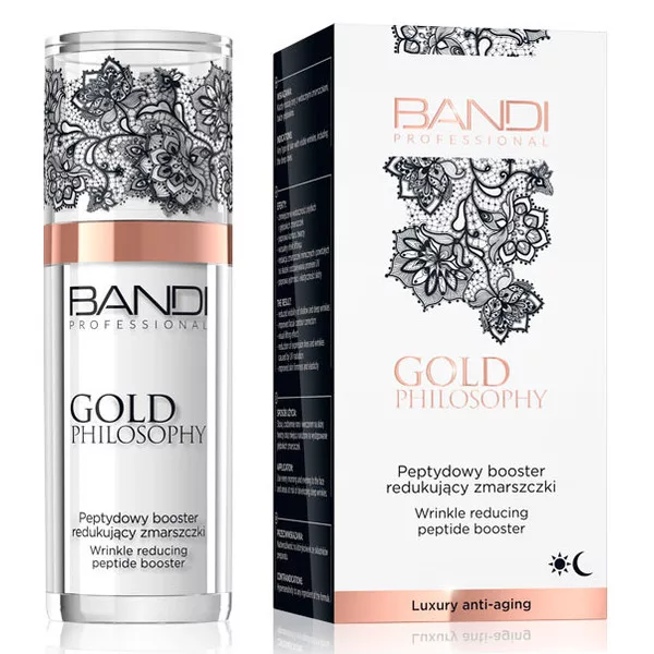 Bandi Gold Philosophy, peptydowy booster redukujący zmarszczki, 30ml