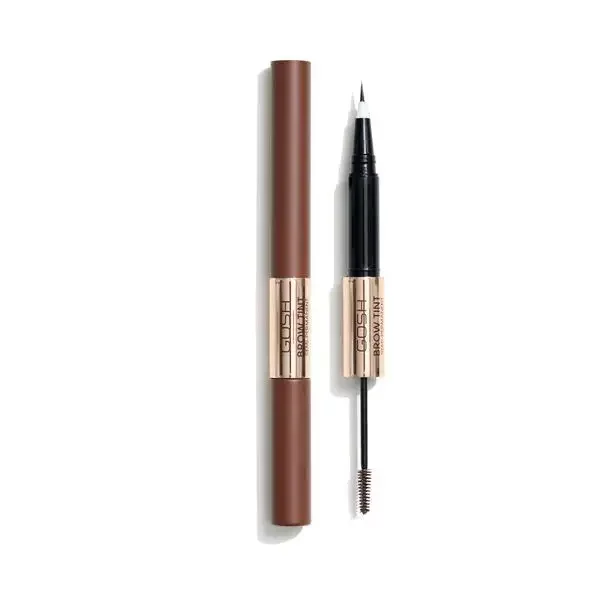 Gosh, długotrwały tint do brwi z żelem 2w1, 002 Dark Brown, 2.9g