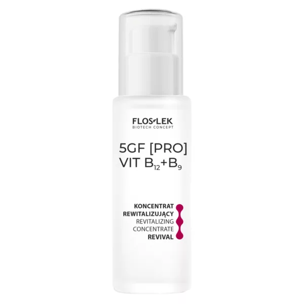 Floslek 5GF PRO VIT B12+B9 koncentrat rewitalizujący do twarzy Revival 30ml