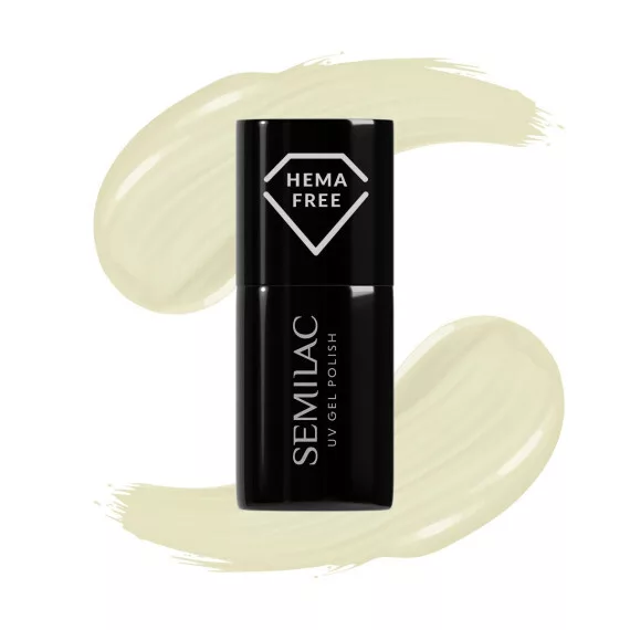 Semilac 441 Ghost White, lakier hybrydowy, 7ml