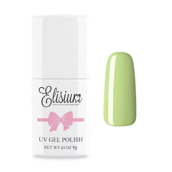 Elisium, lakier hybrydowy 022 Juicy Green, 9g