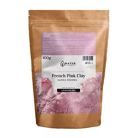 NaturPlanet, różowa glinka, 100g