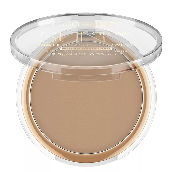 Catrice Sun Glow, puder brązujący, 9,5g, 035 Universal Bronze