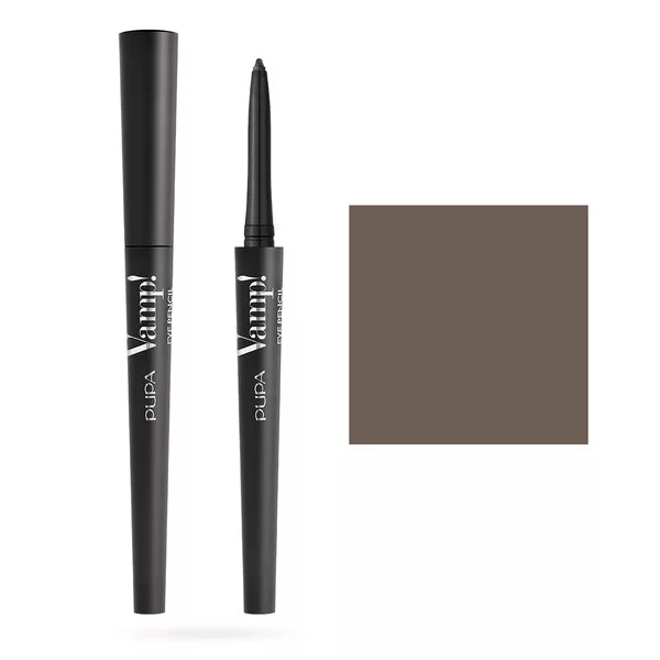 PUPA Vamp!, wodoodporna kredka do oczu 2 w 1, Icy Taupe, 0,35g