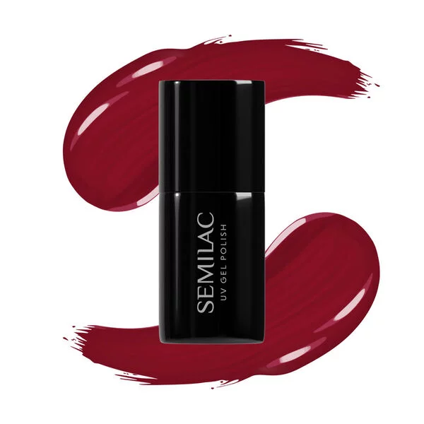 Semilac, lakier hybrydowy, 592 Jelly Cherry, 7ml
