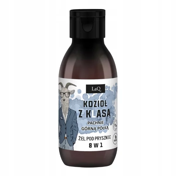 LaQ Kozioł z klasą, żel pod prysznic 8w1, 100ml