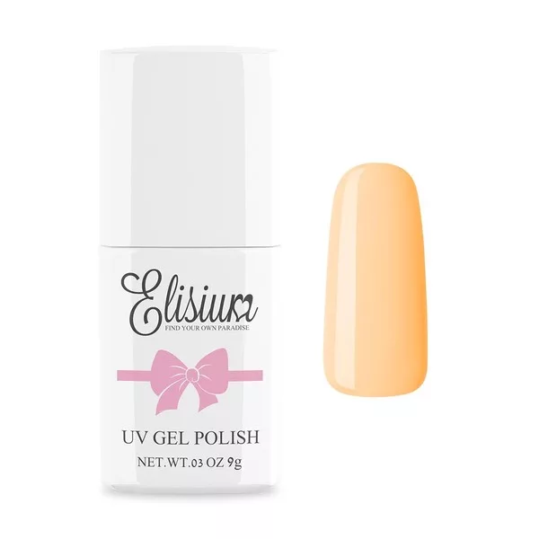 Elisium, lakier hybrydowy 025 Energetic Orange, 9g
