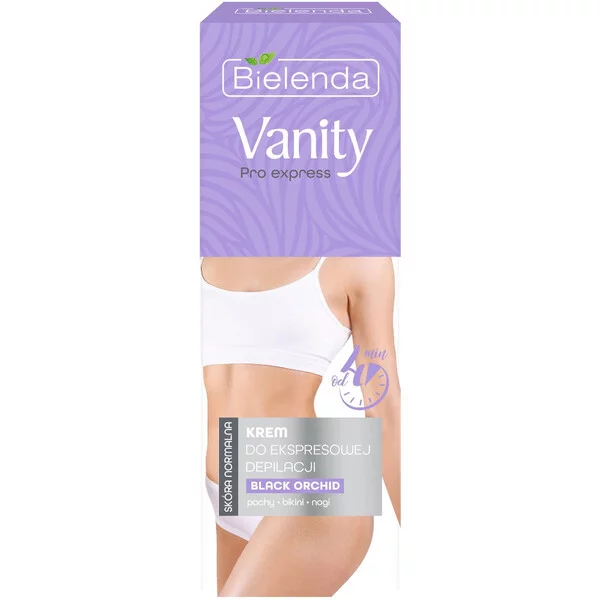 Bielenda Vanity Pro Express, krem do ekspresowej depilacji, skóra sucha, black orchid, 75ml