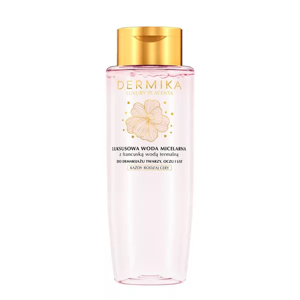 Dermika Luxury Placenta Woda Micelarna Z Francuską Wodą Termalną, 400ml