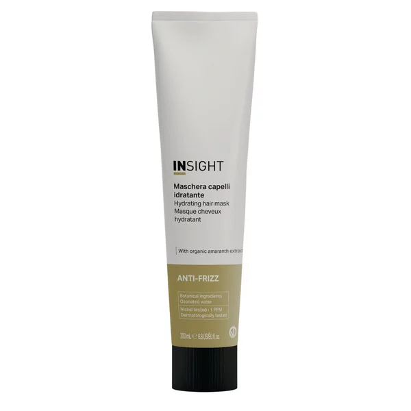 InSight Anti-Frizz Hydrating hair mask, maska nawilżająca zapobiegająca puszeniu się włosów, 200ml
