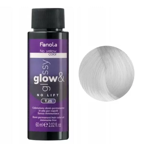 Fanola Glow&Glossy, toner do włosów, T.12, 60ml