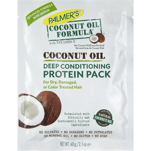 Palmers Coconut Oil, kuracja proteinowa do włosów, 60g