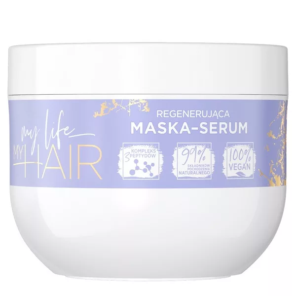 Eveline My Life My Hair, regenerująca maska-serum, 300ml