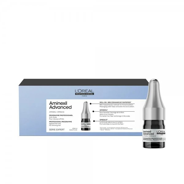 Loreal Scalp Aminexil Advanced, ampułki przeciw wypadaniu włosów, 42x6ml